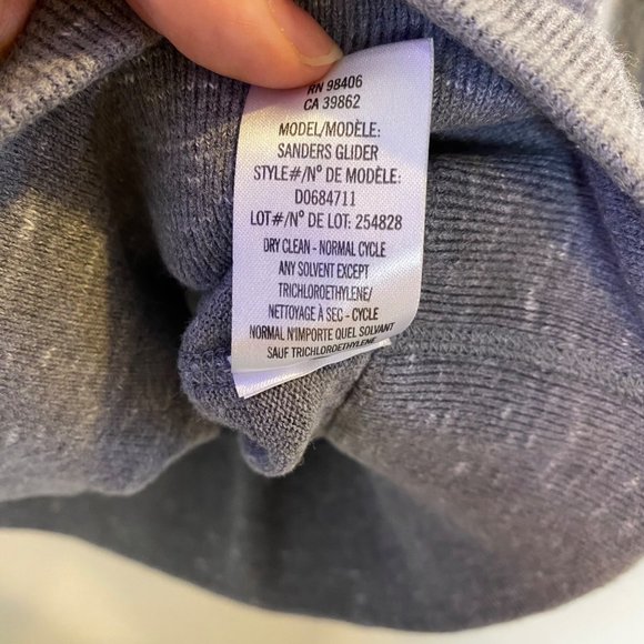 Theory Sanders Glider Long Sleeve Pullover Crew Neck Sweater Heathered Gray - Picture 4 of 6